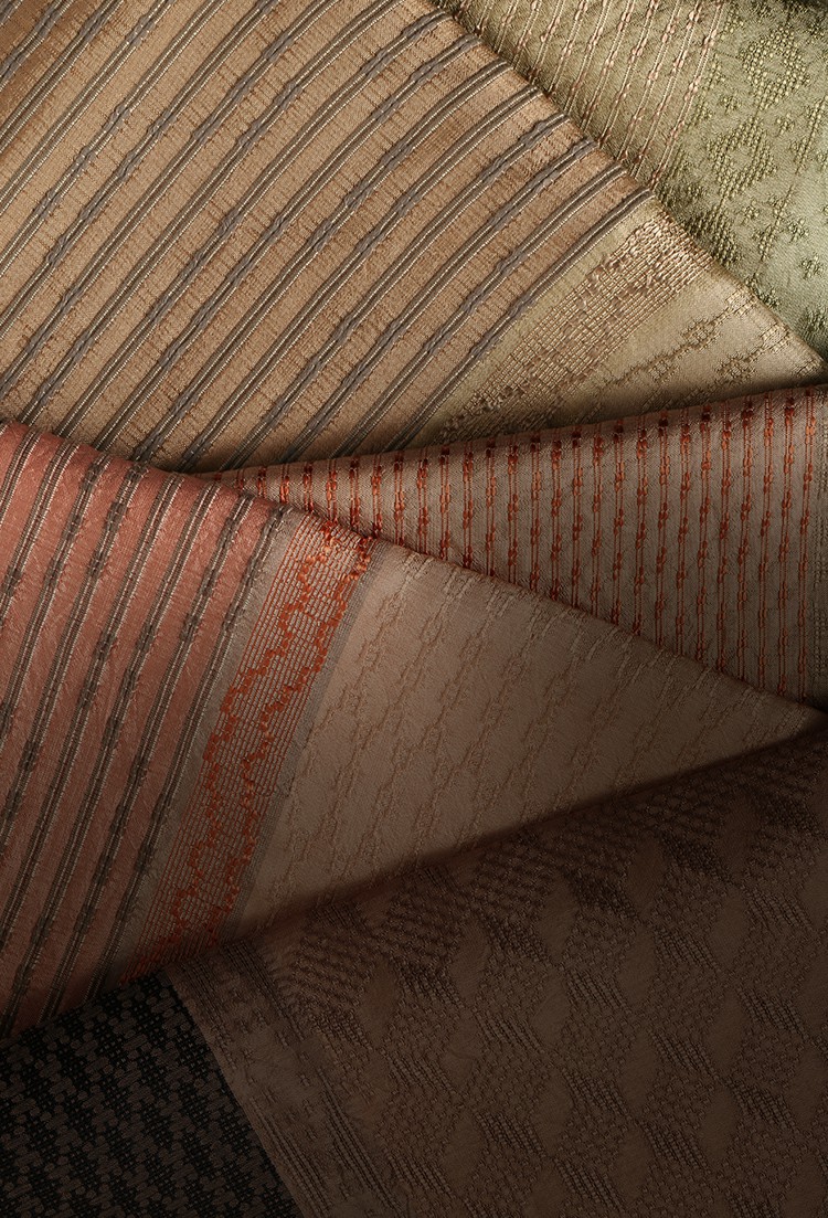 Close-up of Tenun fabric